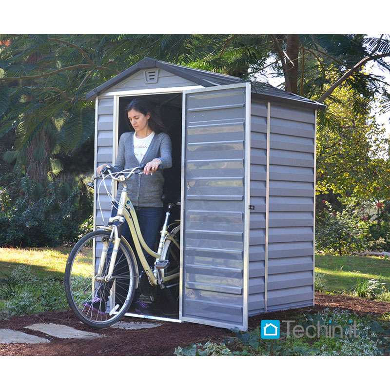 Garden shed Mod. PR 4x6 polycarbonate