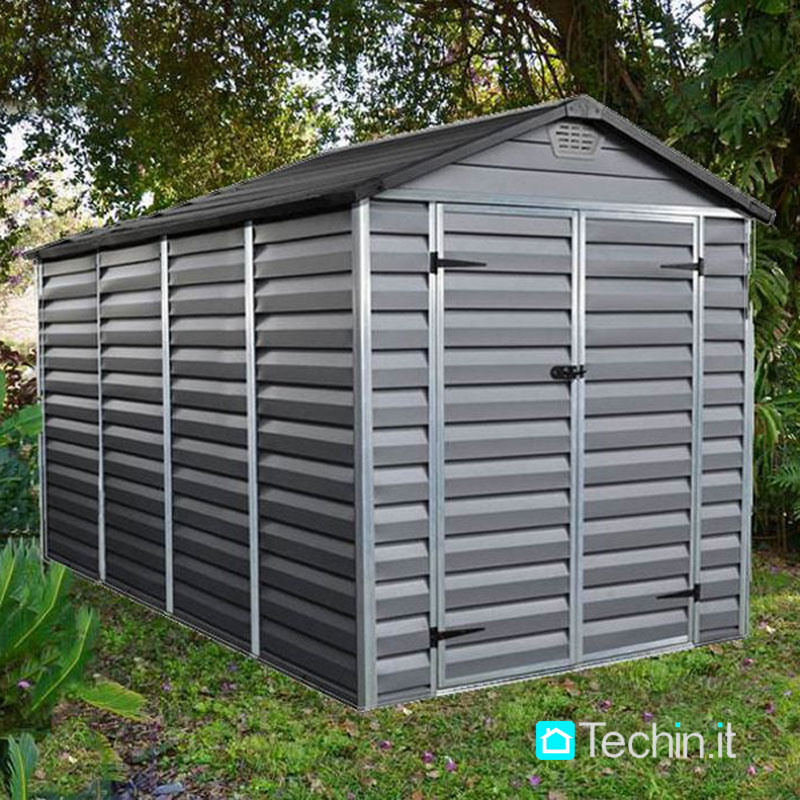 Garden shed Mod. PR 6x10 polycarbonate