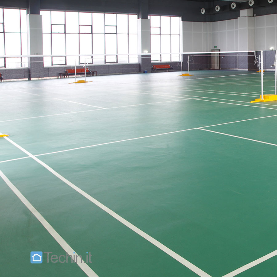 PVC flooring, fittings,