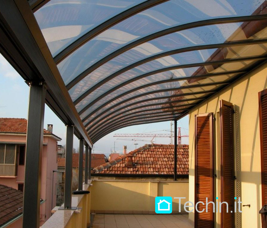 aluminum canopies Mod MILAN