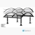 Shelter canopy for pedestrian Mod THUN tailored